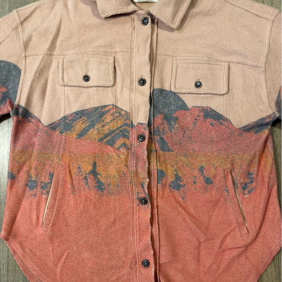 Free People We The Free Ruby Scenic Jacket-Sunset Combo-Size Medium - Picture 6 of 16